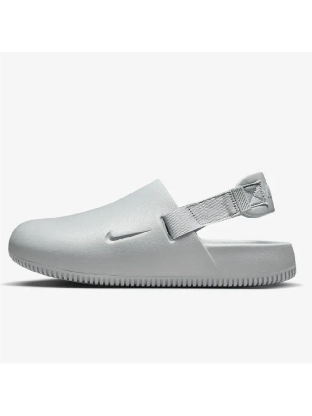 Nike Calm Mule clog comfort Shoes Light Smoke Grey casual men 11 women’s 12 chic